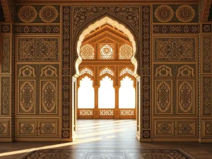 الهام از معماری قدیمی ایران در طراحی پارتیشن‌ها