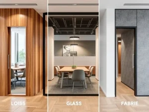 مقایسه پارتیشن چوبی با دیگر انواع پارتیشن‌ها