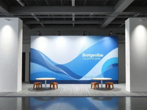 طراحی پارتیشن تبلیغاتی با تصویر برند