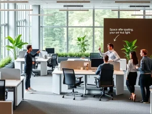 انتخاب بهترین محل نصب پارتیشن اداری ساده در دفتر