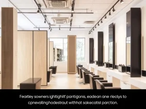 نصب پارتیشن آرایشگاهی بدون نیاز به تعمیرات زیاد