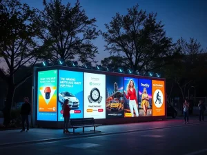 ایدههای نورپردازی برای پارتیشن تبلیغاتی