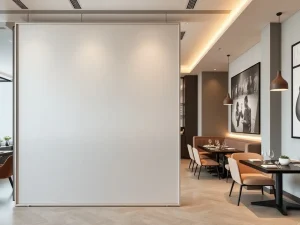 پارتیشن سبک مینیمال مخصوص رستورانهای مدرن